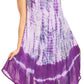 Sakkas Etta Women's Sleeveless Casual Summer Maxi Loose Fit Tie Dye Long Dress