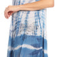 Sakkas Etta Women's Sleeveless Casual Summer Maxi Loose Fit Tie Dye Long Dress