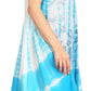 Sakkas Etta Women's Sleeveless Casual Summer Maxi Loose Fit Tie Dye Long Dress
