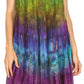 Sakkas Mita Women's Midi Loose Sleeveless Casual Sundress Tank Dress Cover-up