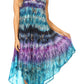 Sakkas Mita Women's Midi Loose Sleeveless Casual Sundress Tank Dress Cover-up