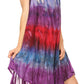 Sakkas Mita Women's Midi Loose Sleeveless Casual Sundress Tank Dress Cover-up
