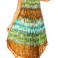 Sakkas Mita Women's Midi Loose Sleeveless Casual Sundress Tank Dress Cover-up