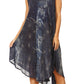 Sakkas Mita Women's Midi Loose Sleeveless Casual Sundress Tank Dress Cover-up