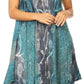 Sakkas Mita Women's Midi Loose Sleeveless Casual Sundress Tank Dress Cover-up