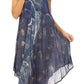 Sakkas Mita Women's Midi Loose Sleeveless Casual Sundress Tank Dress Cover-up