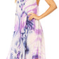 Sakkas Mita Women's Midi Loose Sleeveless Casual Sundress Tank Dress Cover-up