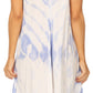 Sakkas Mita Women's Midi Loose Sleeveless Casual Sundress Tank Dress Cover-up