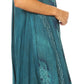 Sakkas Mita Women's Midi Loose Sleeveless Casual Sundress Tank Dress Cover-up