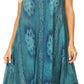 Sakkas Mita Women's Midi Loose Sleeveless Casual Sundress Tank Dress Cover-up