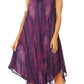 Sakkas Mita Women's Midi Loose Sleeveless Casual Sundress Tank Dress Cover-up