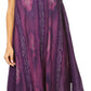 Sakkas Mita Women's Midi Loose Sleeveless Casual Sundress Tank Dress Cover-up
