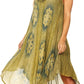 Sakkas Mita Women's Midi Loose Sleeveless Casual Sundress Tank Dress Cover-up