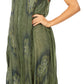 Sakkas Mita Women's Midi Loose Sleeveless Casual Sundress Tank Dress Cover-up
