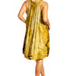 Sakkas Artemi Women's Casual Short Tie-dye Sleeveless Loose Tank Dress Cover-up