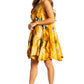 Sakkas Artemi Women's Casual Short Tie-dye Sleeveless Loose Tank Dress Cover-up