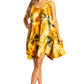 Sakkas Artemi Women's Casual Short Tie-dye Sleeveless Loose Tank Dress Cover-up