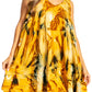 Sakkas Artemi Women's Casual Short Tie-dye Sleeveless Loose Tank Dress Cover-up