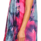 Sakkas Artemi Women's Casual Short Tie-dye Sleeveless Loose Tank Dress Cover-up