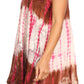 Sakkas Artemi Women's Casual Short Tie-dye Sleeveless Loose Tank Dress Cover-up