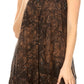 Sakkas Artemi Women's Casual Short Tie-dye Sleeveless Loose Tank Dress Cover-up