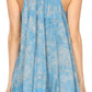 Sakkas Artemi Women's Casual Short Tie-dye Sleeveless Loose Tank Dress Cover-up