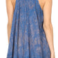 Sakkas Artemi Women's Casual Short Tie-dye Sleeveless Loose Tank Dress Cover-up