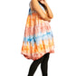 Sakkas Artemi Women's Casual Short Tie-dye Sleeveless Loose Tank Dress Cover-up
