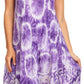 Sakkas Kora Women's Casual Sleeveless Swing Midi Summer Dress Tank Dress Cover-up