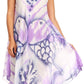 Sakkas Kora Women's Casual Sleeveless Swing Midi Summer Dress Tank Dress Cover-up