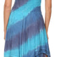 Sakkas Lecia Women's Spaghetti Strap Sleeveless Handkerchief Casual Boho Dress