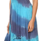 Sakkas Lecia Women's Spaghetti Strap Sleeveless Handkerchief Casual Boho Dress