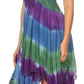 Sakkas Lecia Women's Spaghetti Strap Sleeveless Handkerchief Casual Boho Dress