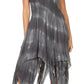 Sakkas Lecia Women's Spaghetti Strap Sleeveless Handkerchief Casual Boho Dress