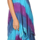 Sakkas Lecia Women's Spaghetti Strap Sleeveless Handkerchief Casual Boho Dress