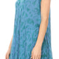 Sakkas Xoana Women's Casual Cap Sleeve V-neck Flare Loose Boho Swing Short Dress