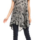 Sakkas Gilda Women's Summer Casual Short/ Long Sleeve Swing Dress Tunic Cover-up