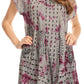 Sakkas Gilda Women's Summer Casual Short/ Long Sleeve Swing Dress Tunic Cover-up