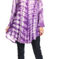 Sakkas Gilda Women's Summer Casual Short/ Long Sleeve Swing Dress Tunic Cover-up