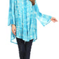 Sakkas Gilda Women's Summer Casual Short/ Long Sleeve Swing Dress Tunic Cover-up