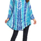 Sakkas Gilda Women's Summer Casual Short/ Long Sleeve Swing Dress Tunic Cover-up