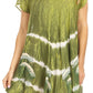 Sakkas Gilda Women's Summer Casual Short/ Long Sleeve Swing Dress Tunic Cover-up