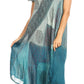 Sakkas Jonna Women's Short Sleeve Maxi Tie Dye Batik Long Casual Dress