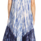 Sakkas Jonna Women's Short Sleeve Maxi Tie Dye Batik Long Casual Dress