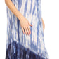 Sakkas Jonna Women's Short Sleeve Maxi Tie Dye Batik Long Casual Dress