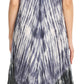 Sakkas Jonna Women's Short Sleeve Maxi Tie Dye Batik Long Casual Dress