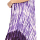 Sakkas Jonna Women's Short Sleeve Maxi Tie Dye Batik Long Casual Dress