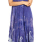 Sakkas Jonna Women's Short Sleeve Maxi Tie Dye Batik Long Casual Dress