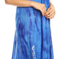 Sakkas Jonna Women's Short Sleeve Maxi Tie Dye Batik Long Casual Dress