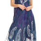 Sakkas Jonna Women's Short Sleeve Maxi Tie Dye Batik Long Casual Dress